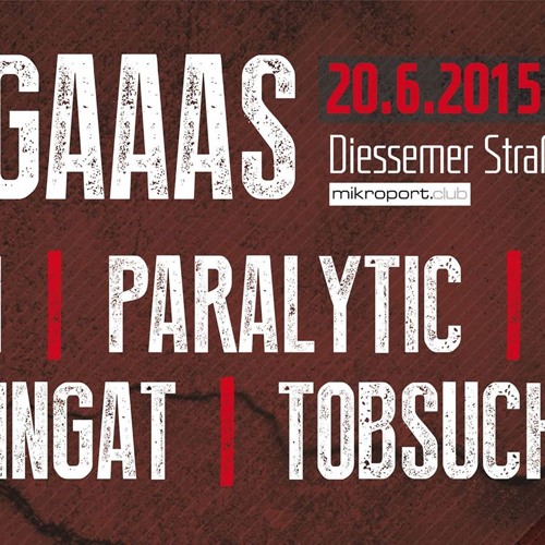 Tobsucht@Vollgaaas, Mikroport - Club, Krefeld (20.06.2015)