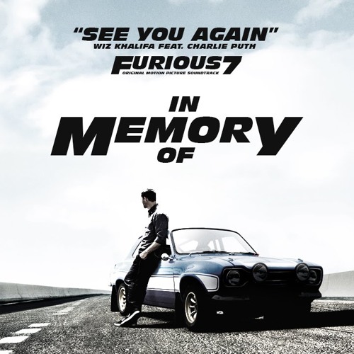 Stream See You Again - Wiz Khalifa Ft. Charlie Puth (Remix Extended Junio  2015).MP3 by Edwin Jairo DJ Producer | Listen online for free on SoundCloud