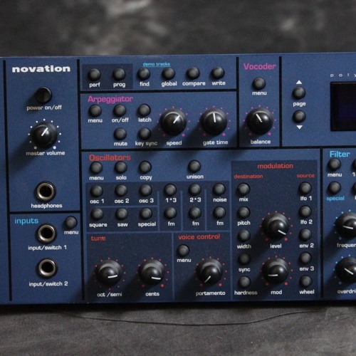 Some sounds from the Novation Supernova 2