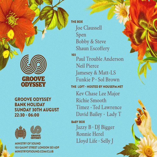 Stream GROOVE ODYSSEY AUG ADVERT by GROOVE ODYSSEY Listen online for