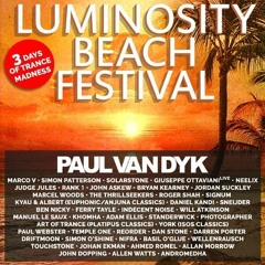 Luminosity Beach Festival 2015 - Progressive Warm Up Mix