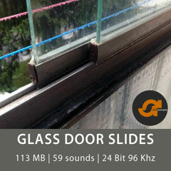 Glass Door Slides sound effects library