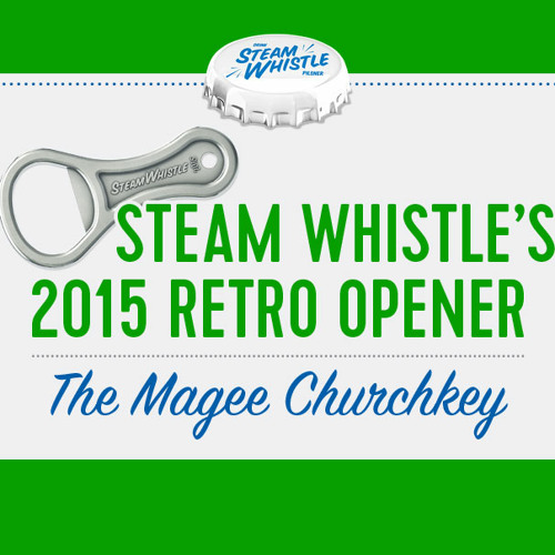 Steam Whistle Beer Bottle Opener 2015