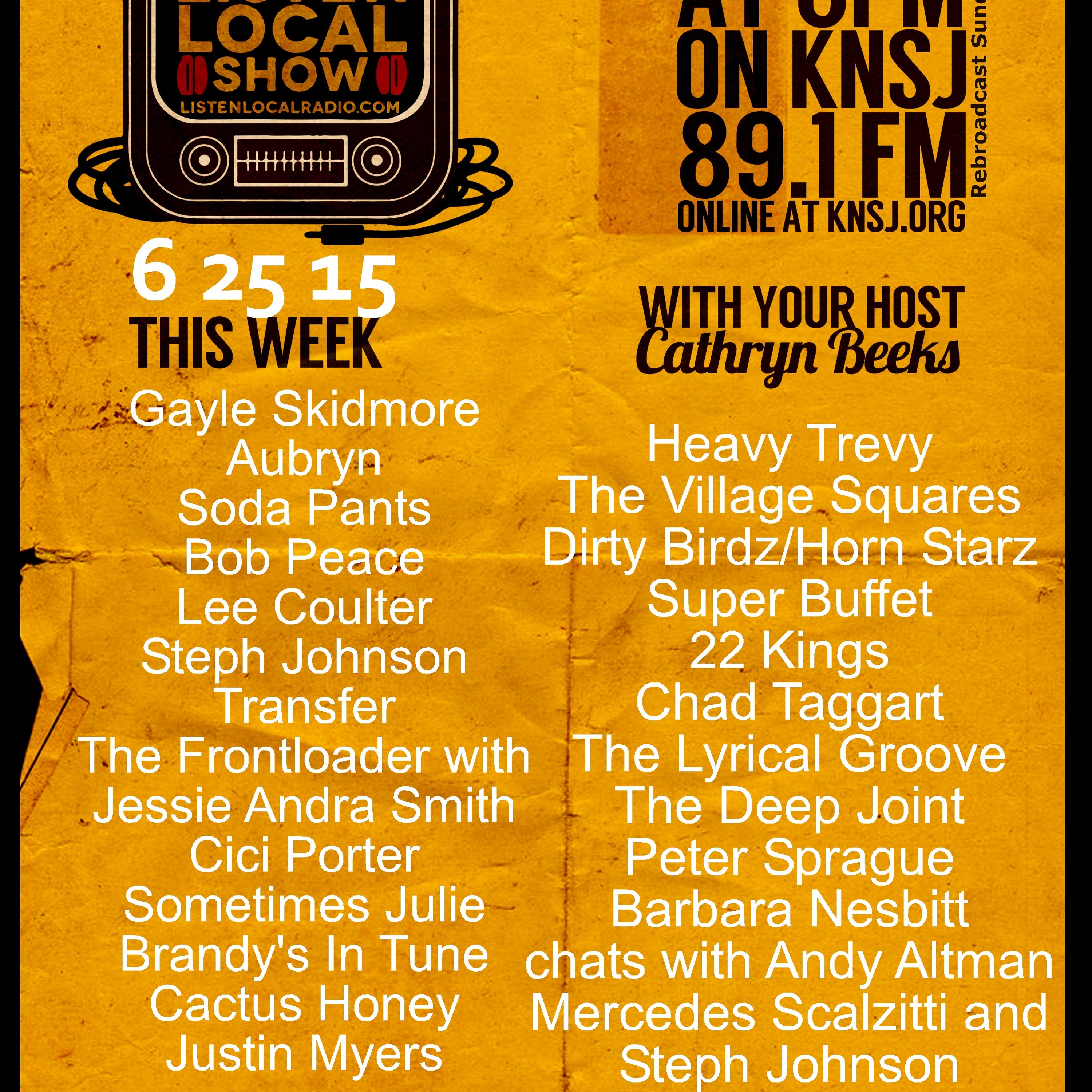 The Listen Local Show 6 25 15 episode artwork