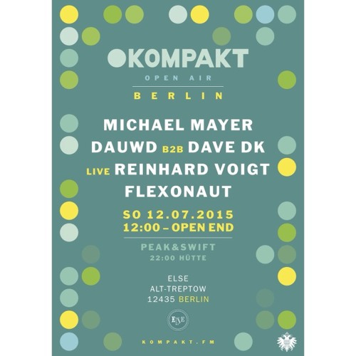 Flexonaut - Kompakt Open Air Berlin - Promo Mix
