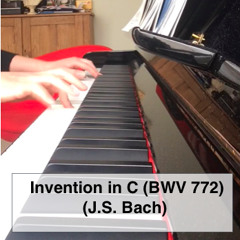 Invention No 1 in C major (BWV 772) - Bach