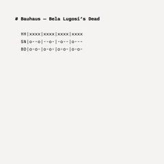 Bauhaus — Bela Lugosi’s Dead