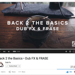 Back 2 The Basics • Dub FX & FRASE-live acoustic