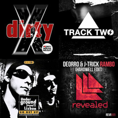 twoloud, J-Trick & Deorro (Hardwell Edit) - Track two, So Get Up Rambo (XDiRtY Mashup)