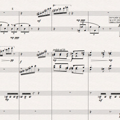 ...through a glass, darkly... (2014-15) for chamber orchestra