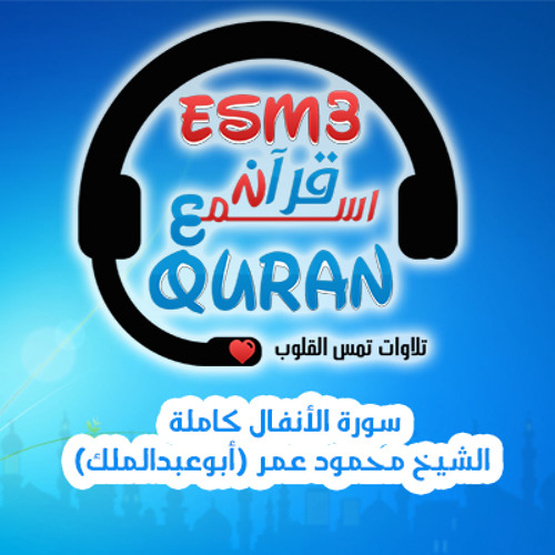 اسمع قرآن -الأنفال (صدى) -الشيخ محمود عمر أبو عبد الملك -رمضان 1436