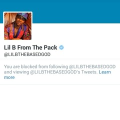 i sent this beat to lil b and then he blocked me on twitter