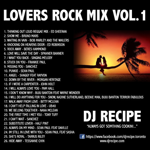 Stream DJ RECIPE - Lovers Rock Mix Vol.1 by DJ_Recipe | Listen online