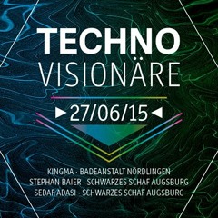 Kingma vs. Kanvas - Club Badeanstalt - Techno Visionäre - Live Recording Draußen