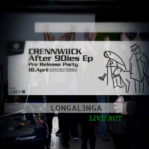 LONGALENGA  Live act (sequencer)18-02-2015 LISBON