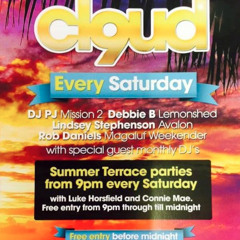 Cloud9 Terrace Party - Every Saturday @ Mission2, Leeds