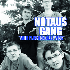 "WIR FLASHEN ALLE WEG" von der "NOTAUS GANG"