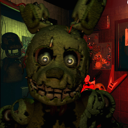 Five Nights At Freddy's ENDING [5] NIGHT 5 GLITCH SCREAM!? 