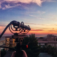 Ambience - EXT - summer evening, traffic, swallows, Ribera Sicily