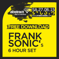 27.06.2015 - Frank Sonic @ Studio Essen