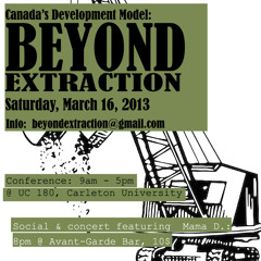 Canada’s Development Mode: Beyond Extraction - Panel 1: Identifying the Problem