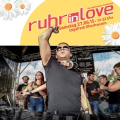 Roman Weber at Ruhr in Love / DFR & Anthrazit Stage - Olgapark Oberhausen - Germany - 27.06.2015