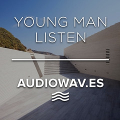 Young Man Listen for AudioWav.es