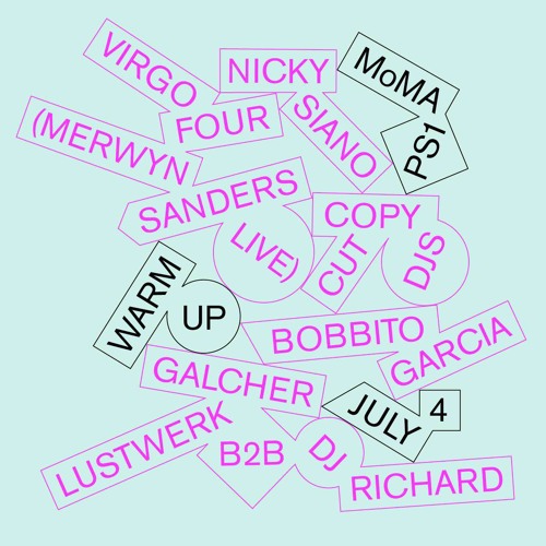 Virgo Four (Merwyn Sanders) - FACT X MoMA PS1 Warm Up Mix 1