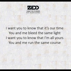 Zedd - I Want You to Know ft. Selena Gomez (A-LEO Remix)