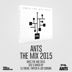 ANTS The Mix 2015 is out 5th July 2015 (3CD & digital)