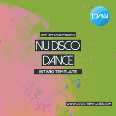Nu Disco Dance Bitwig  DAW Template