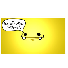 Ich bin eine Biene