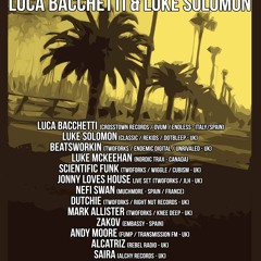 Nordic Trax Radio  - Luke McKeehan - Live At Beatsworkin Off Sonar - Barcelona June 19, 2015