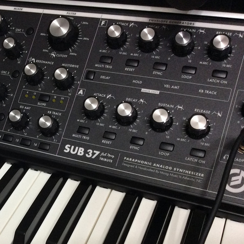 BadRectifier.band | Moog Sub 37 Filter Wheel Modulation