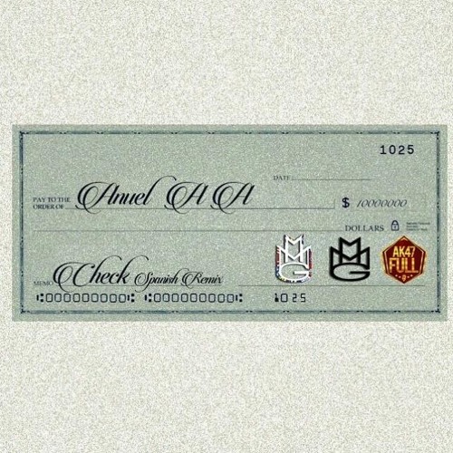 Stream Anuel AA - Check (Spanish Remix) "Maybach Music" by Carlos_qml |  Listen online for free on SoundCloud