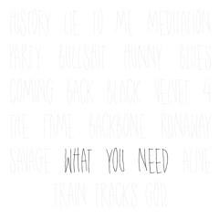 What You Need Featuring Visto