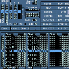 Pulse - compo edit (Atari ST)