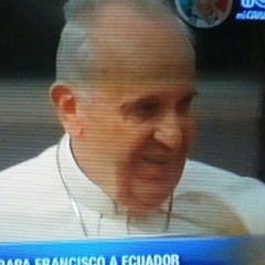 Saludos y discurso del #PapaFrancisco en Ecuador.