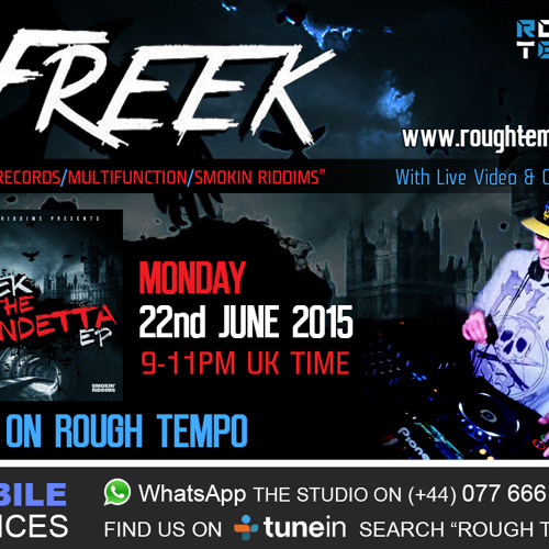 Freek On Rough Tempo June 2015 (30min Cut)