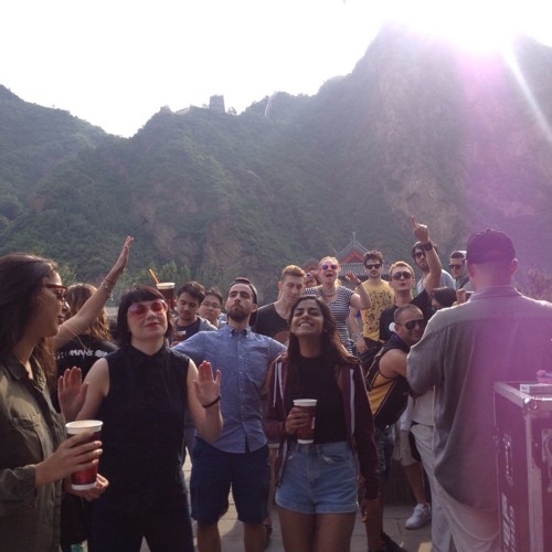 sunrise set from YinYang Music Festival 2015 [Great Wall of China]