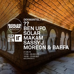 Solar Boiler Room x Dekmantel x IR DJ Set