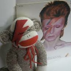 David Bowie And A Gorilla