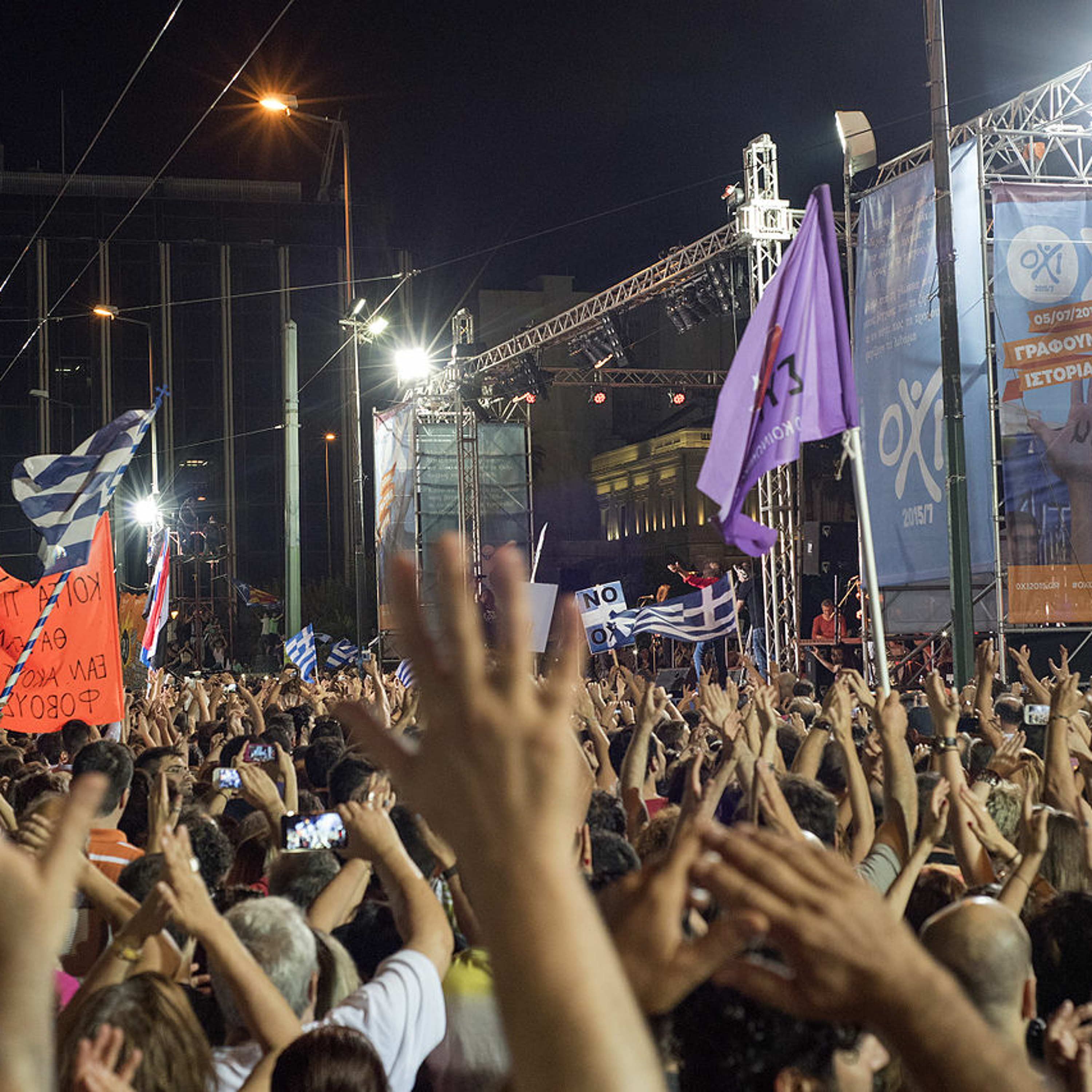 Professor Frank Stilwell on the historic Greek referendum rejecting harsher austerity economics episode artwork