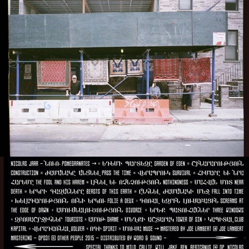 Nicolas Jaar - Divorce
