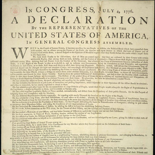 TBT: Reading of Declaration of Independence