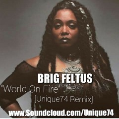 WORLD ON FIRE (Unique74 Remix) | BRIG FELTUS