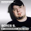 Boris S @ Awakenings Festival 2015 Day Two DJ mix artwork - Electronic music tracklist cover image