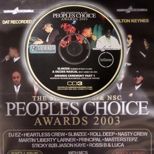 Slimzee, Dizzee Rascal, Gods Gift & Maxwell D - Live at Sidewinder Awards 2003