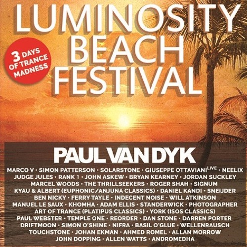 Ahmed Romel @ Luminosity Beach Festival 2015, Amsterdam.