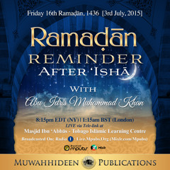 Importance of Clinging To The Book & Sunnah Upon Understanding of The Salaf by Abu Idrees Muhammad